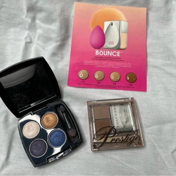 Makeup bundle • Avon quad eyeshadow • beauty blender • prestige eyebrows kit - Picture 2 of 9